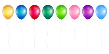 Balon renkli kayış simgesi