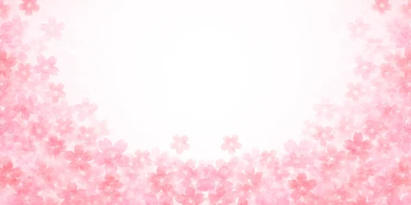 樱桃的日本纸春天背景 — 图库矢量图片