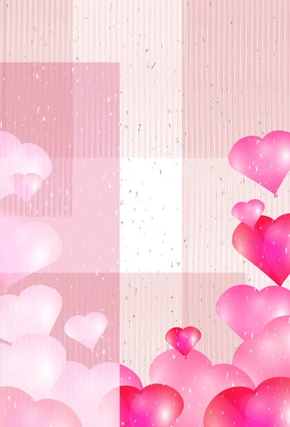 Alla hjärtans mors dag ballong bakgrund — Stock vektor