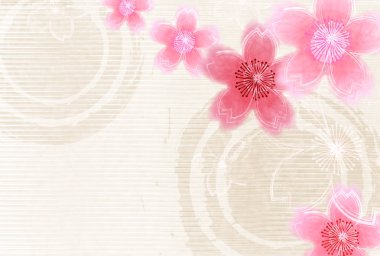 Kiraz bahar çiçek arka plan