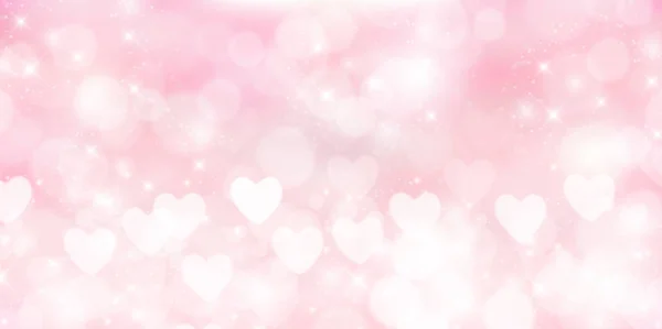 Valentijnsdag Moederdag hart achtergrond — Stockvector