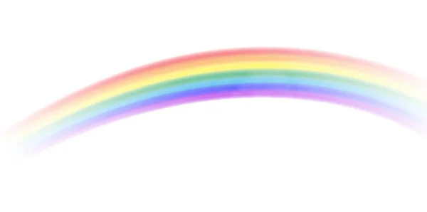 Rainbow színes táj háttér — Stock Vector