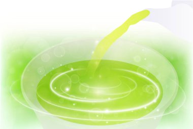 Çay yeşil içecek arka plan