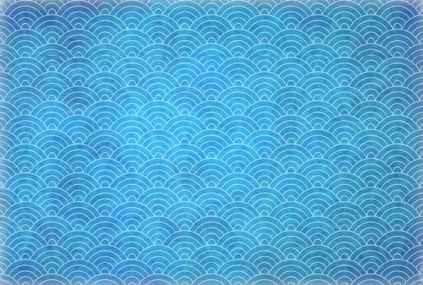 Mar azul fondo de verano — Vector de stock