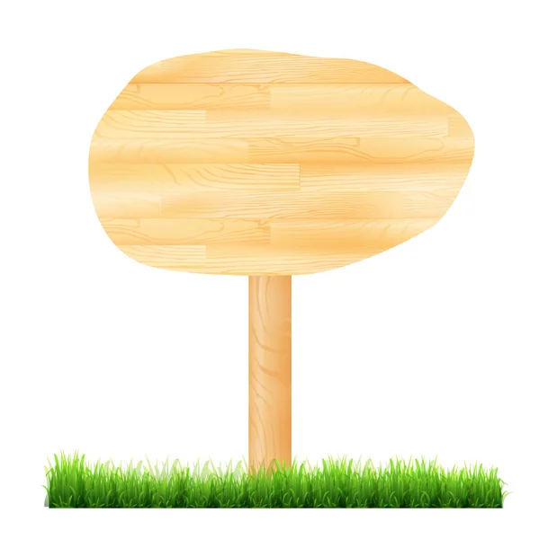 Panneau de grain en bois icône — Image vectorielle