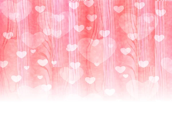 Coeur Fête des Mères Valentin Contexte — Image vectorielle