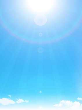 Gökyüzü bulut manzara arka plan