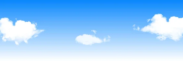 Gökyüzü bulut manzara arka plan — Stok Vektör