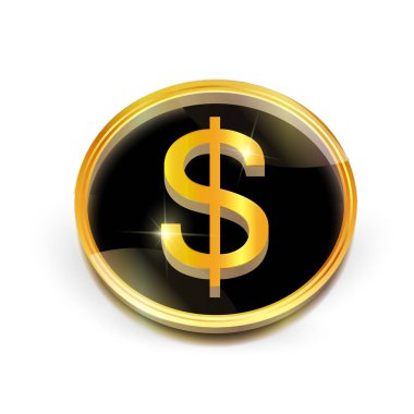 Madalya para dolar simgesi