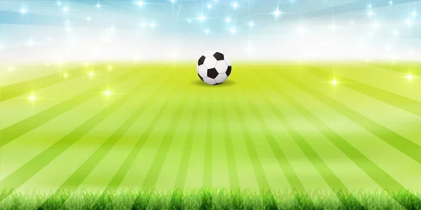 Fußball Sport Hintergrund — Stockvektor