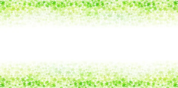 メープルの新鮮な緑の風景の背景 — ストックベクタ