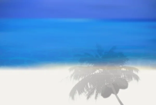 Hav-landskap sommaren bakgrund — Stock vektor
