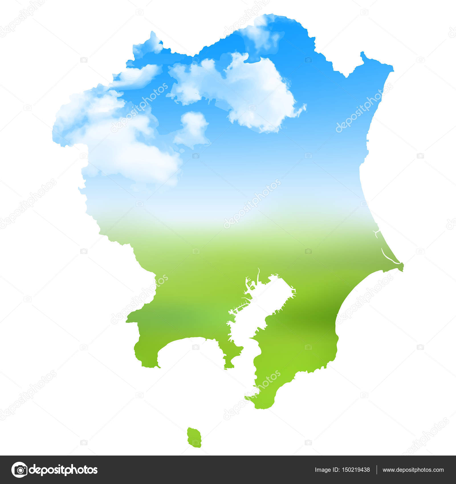 ベスト50 関東 地図 フリー 全イラスト集