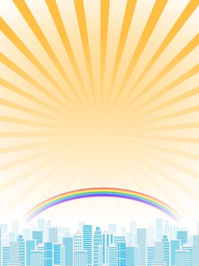 Bina gökyüzü manzara arka plan