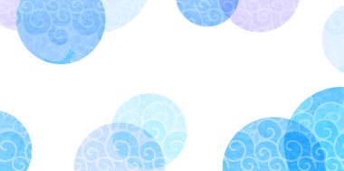 Japon kağıt arka plan dalga okyanus