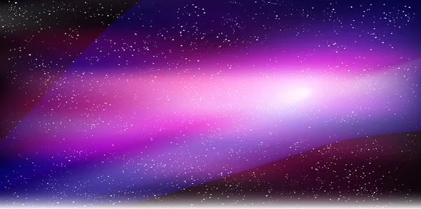 Sterne Festival Milchstraße Nachthimmel Hintergrund — Stockvektor
