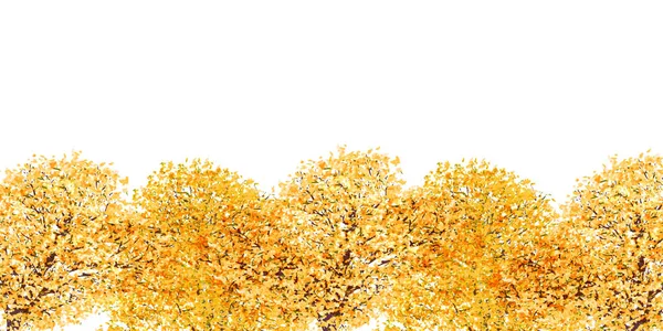 Maple herfst landschap-achtergrond — Stockvector