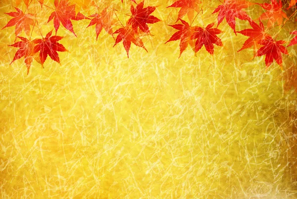 Herfstbladeren maple leaf achtergrond — Stockvector
