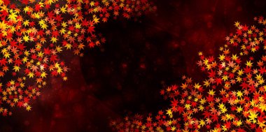 Akçaağaç sonbahar manzara arka plan