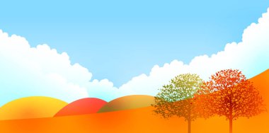 Akçaağaç sonbahar yaprak arka plan