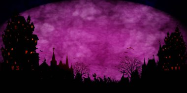 Cadılar Bayramı sonbahar Japon kağıt arka plan