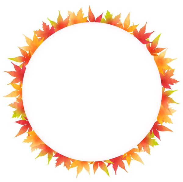 Klon jesień liść ikona — Wektor stockowy