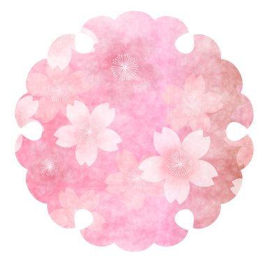 Kiraz yılbaşı kartları bahar simgesi