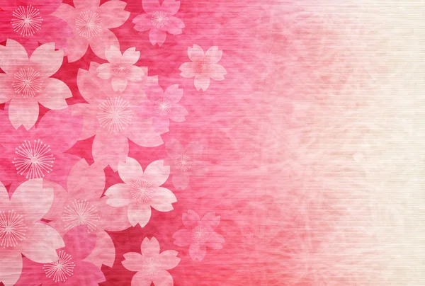 Kiraz yılbaşı kartları Japon kağıt arka plan