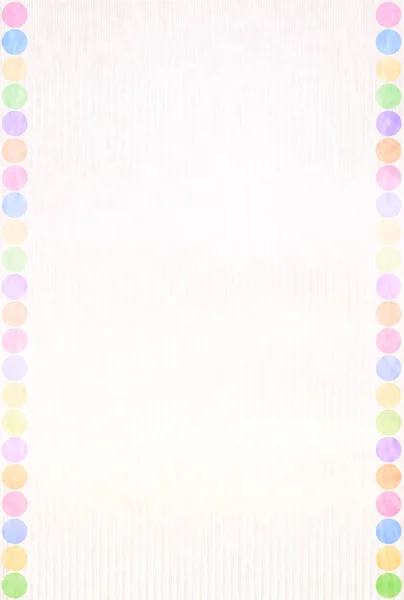 Tarjeta de Año Nuevo Papel japonés fondo colorido — Vector de stock