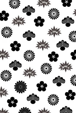 Yeni yıl kartı desen arka plan dokusu