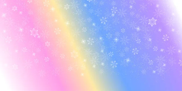 Christmas snow winter achtergrond — Stockvector