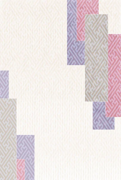 Yeni yıl kartı Japon kağıt Japon desen arka plan