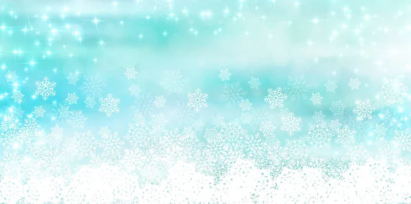 Navidad nieve invierno fondo — Vector de stock