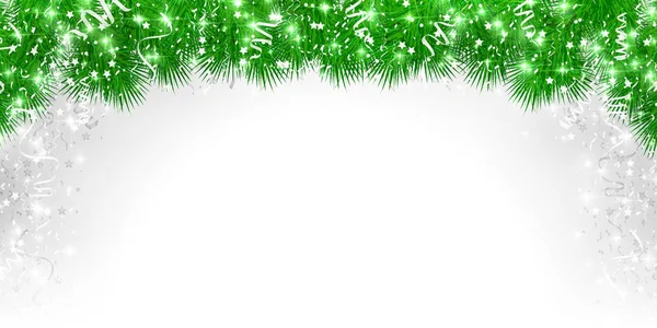 Noel kar köknar ağacı arka plan