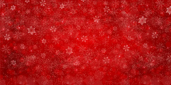 Noël neige hiver fond — Image vectorielle