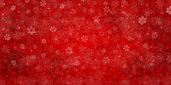 Christmas snow winter achtergrond — Stockvector