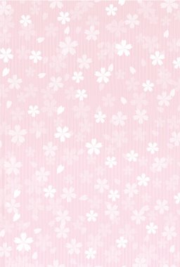 Kiraz çiçekleri yeni yıl'ın kartları Japon kağıt arka plan