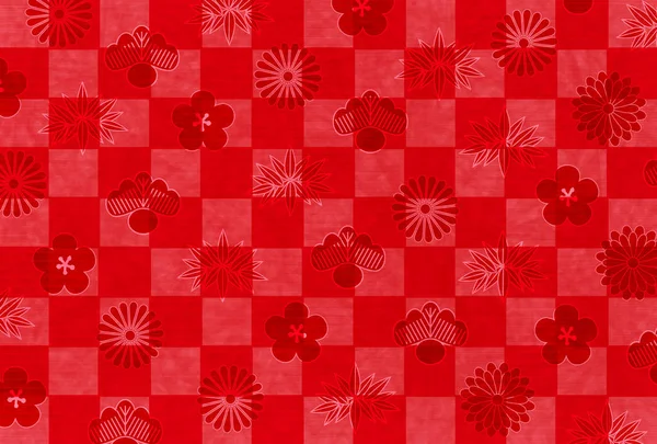 Erik krizantem yeni yıl kartı arka plan