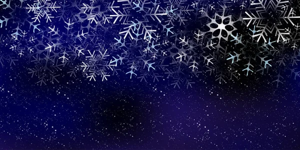 Christmas snow winter achtergrond — Stockvector