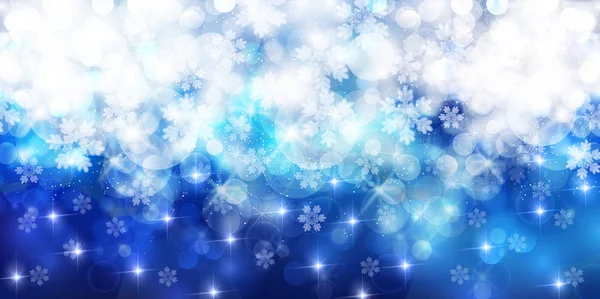 Vánoční sníh zimní pozadí — Stockový vektor