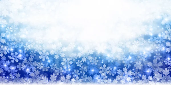 Natale neve inverno sfondo — Vettoriale Stock
