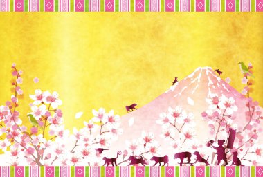 Yeni yıl kartı arka plan