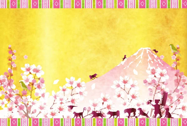 Yeni yıl kartı arka plan