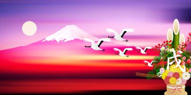 Köpek yeni yıl kartı arka plan