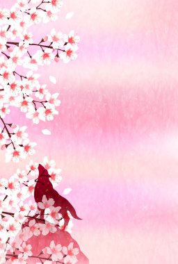 Köpek yeni yıl kartı arka plan