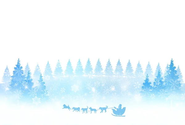 Le carte di anno nuovo del cane sfondo di Natale — Vettoriale Stock