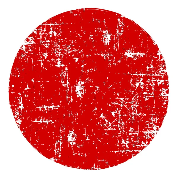 Neujahrskarte Symbol Rot — Stockvektor