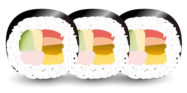 Setsubun Sushi Ereignis Icon — Stockvektor