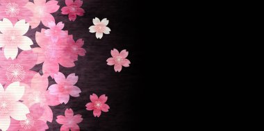 Kiraz çiçekleri çiçek bahar arka plan