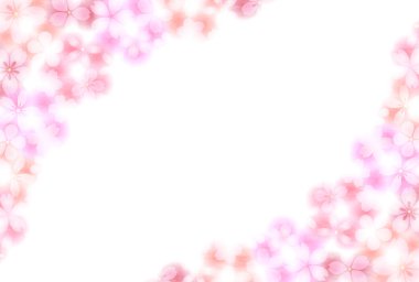 Kiraz çiçekleri çiçek bahar arka plan